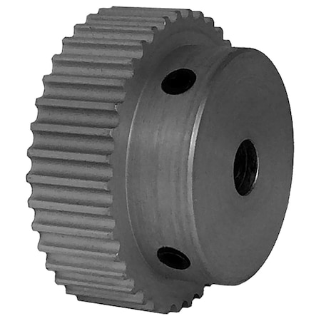 B&B Manufacturing 38-3P06-6A3, Timing Pulley, Aluminum, Clear Anodized,  38-3P06-6A3